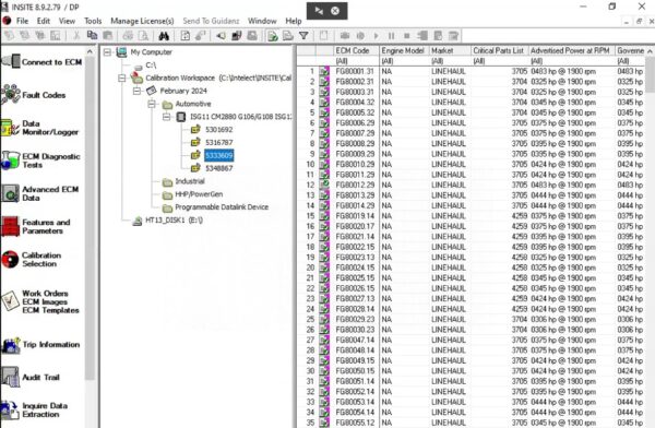 CUMMINS INSITE V9.0.0 PRO 2024.04 Diagnosis Software