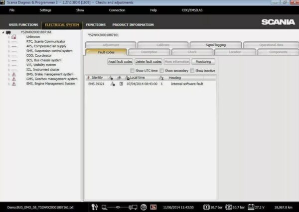 Buy now Scania SDP3 2.60.2 - Diagnostic software Scania Trucks. Fast delivery and and remote installation via TeamViewer