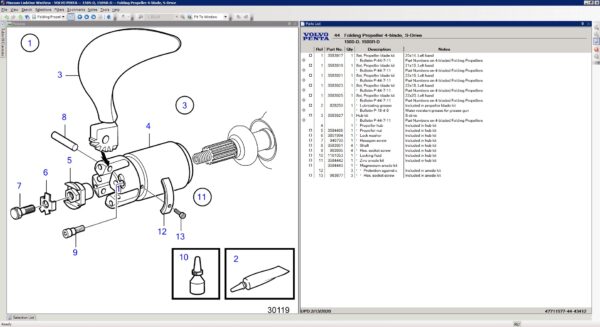 Buy Volvo Penta 2024 Online access, spare parts catalogues
