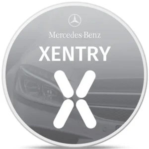 Mercedes-Benz Xentry Diagnosis 2025 professional dealer-level software interface for passenger cars and commercial vehicle troubleshooting